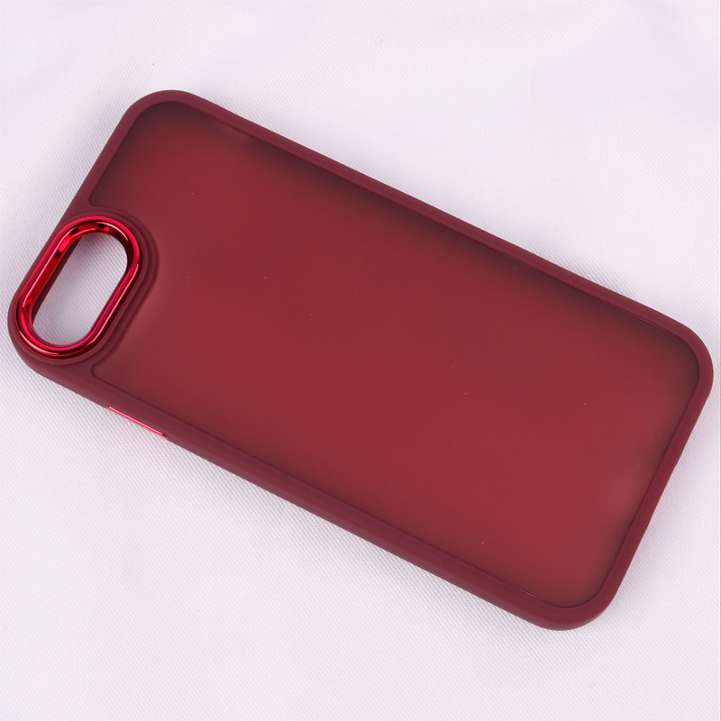 قاب PC متال ایرون مات محافظ لنزدار iPhone 6 / 6s
