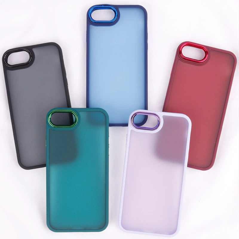 قاب PC متال ایرون مات محافظ لنزدار iPhone 6 / 6s