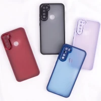 قاب PC متال ایرون مات محافظ لنزدار Xiaomi Redmi Note 8