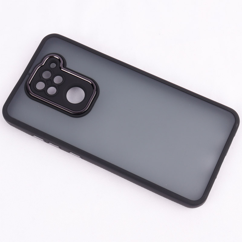 قاب PC متال ایرون مات محافظ لنزدار Xiaomi Redmi Note 9