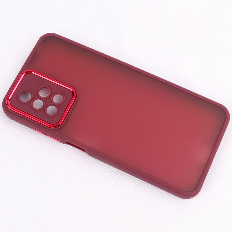 قاب PC متال ایرون مات محافظ لنزدار Xiaomi Redmi 10 / 10 Prime / Note 11 4G