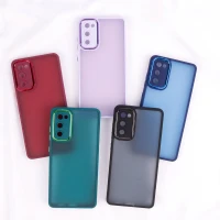 قاب PC متال ایرون مات محافظ لنزدار Samsung Galaxy S20 FE