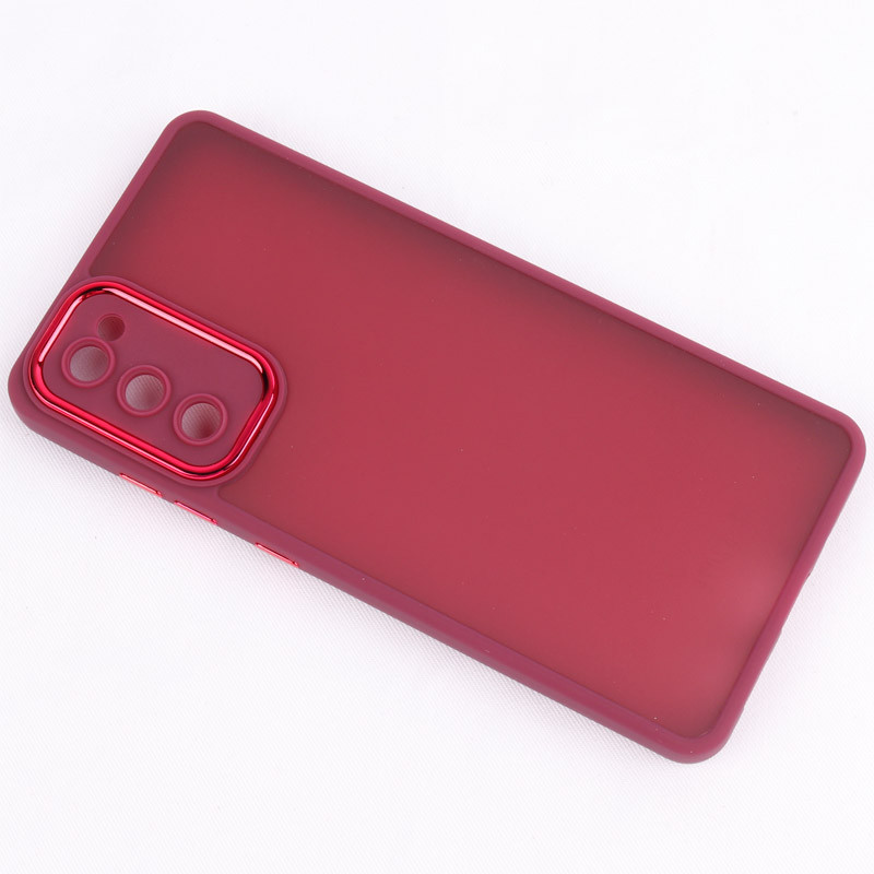 قاب PC متال ایرون مات محافظ لنزدار Samsung Galaxy S20 FE