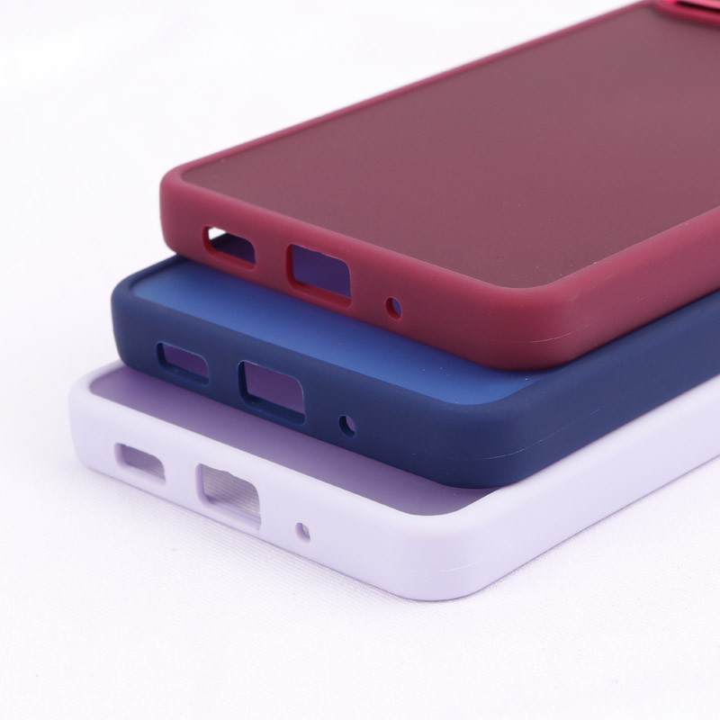 قاب PC متال ایرون مات محافظ لنزدار Samsung Galaxy S20 FE