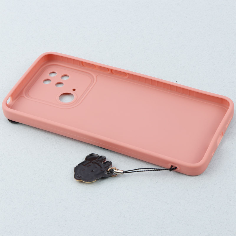 قاب عروسکی برجسته محافظ لنزدار Xiaomi Redmi 10C + آویز