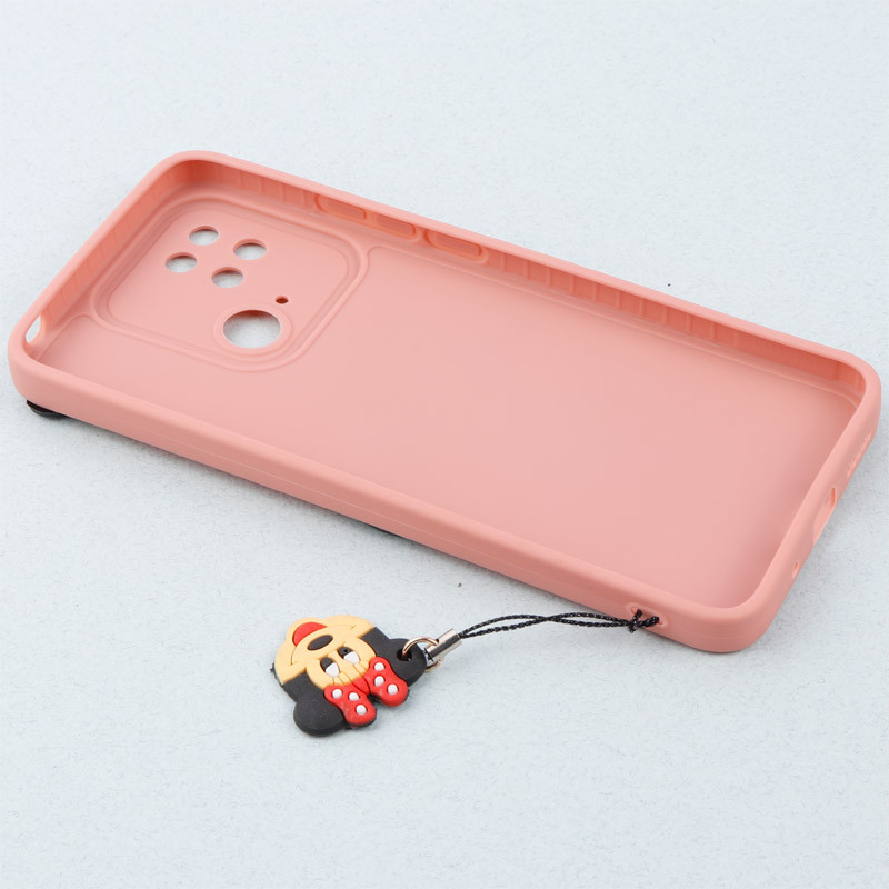 قاب عروسکی برجسته محافظ لنزدار Xiaomi Redmi 10C + آویز