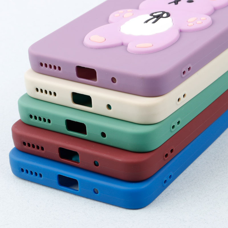 قاب عروسکی برجسته محافظ لنزدار Huawei Nova 9 SE + آویز