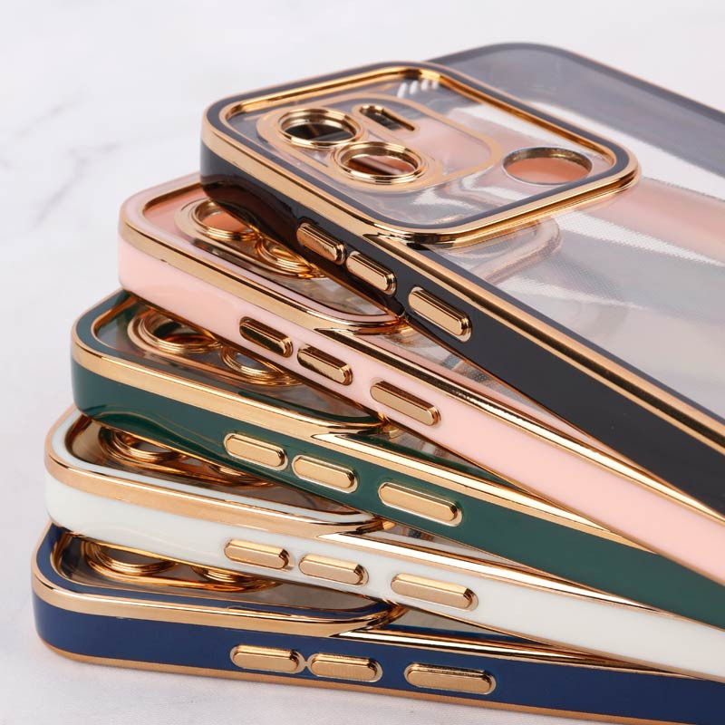 قاب شفاف دور رنگی Space محافظ لنزدار Xiaomi Redmi A1 Plus