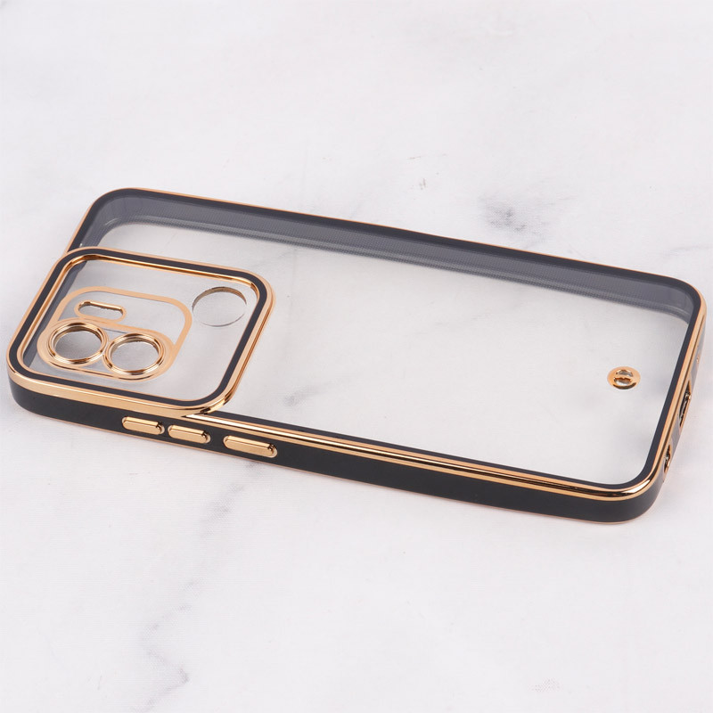 قاب شفاف دور رنگی Space محافظ لنزدار Xiaomi Redmi A1 Plus