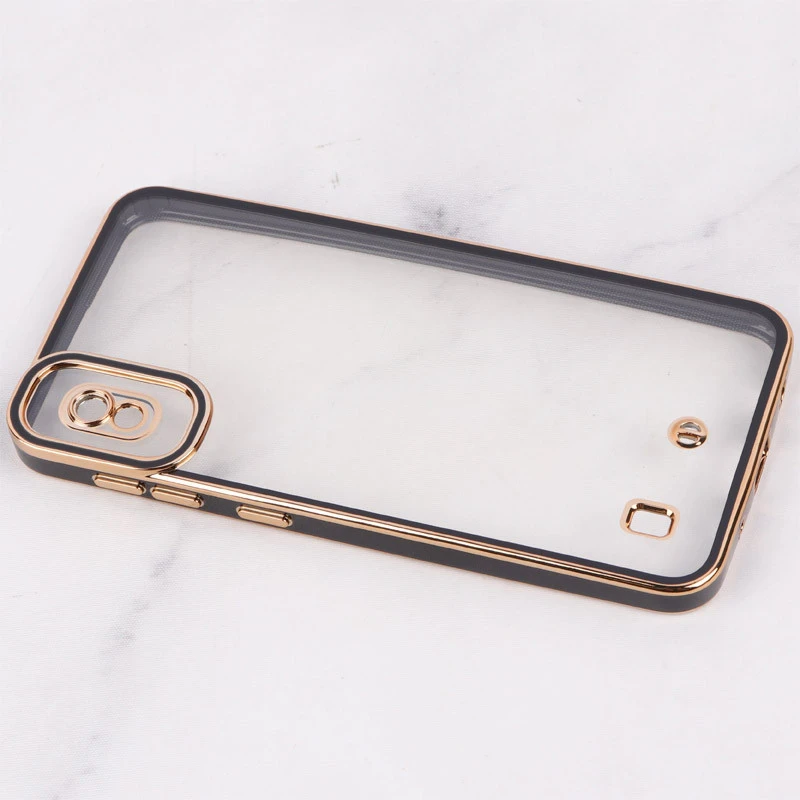 قاب شفاف دور رنگی Space محافظ لنزدار Samsung Galaxy A10