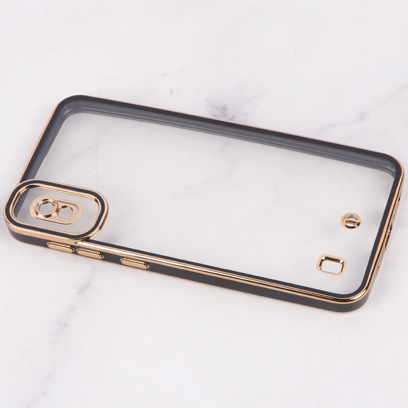 قاب شفاف دور رنگی Space محافظ لنزدار Samsung Galaxy A10