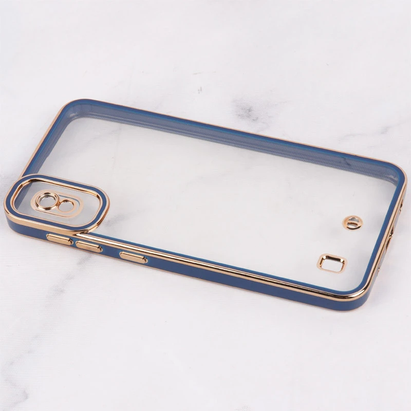 قاب شفاف دور رنگی Space محافظ لنزدار Samsung Galaxy A10