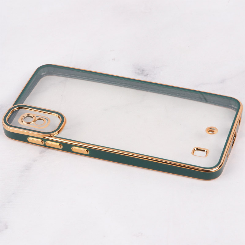 قاب شفاف دور رنگی Space محافظ لنزدار Samsung Galaxy A10