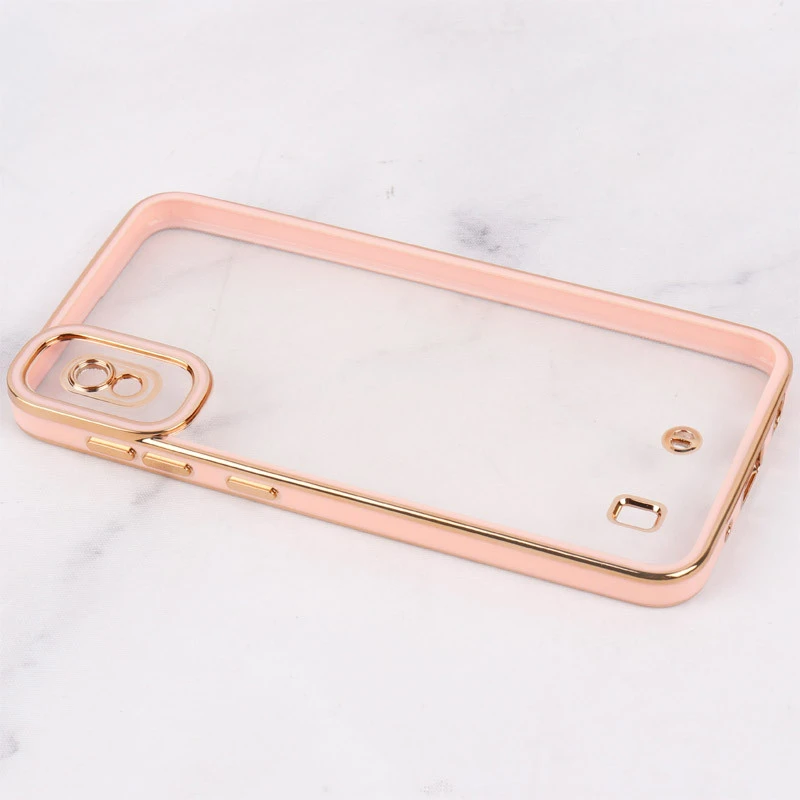 قاب شفاف دور رنگی Space محافظ لنزدار Samsung Galaxy A10