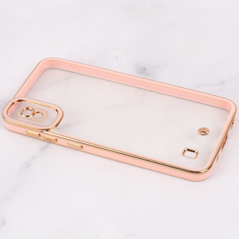 قاب شفاف دور رنگی Space محافظ لنزدار Samsung Galaxy A10
