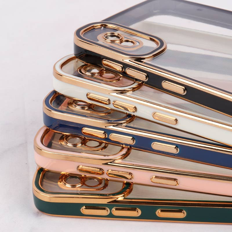 قاب شفاف دور رنگی Space محافظ لنزدار Samsung Galaxy A10