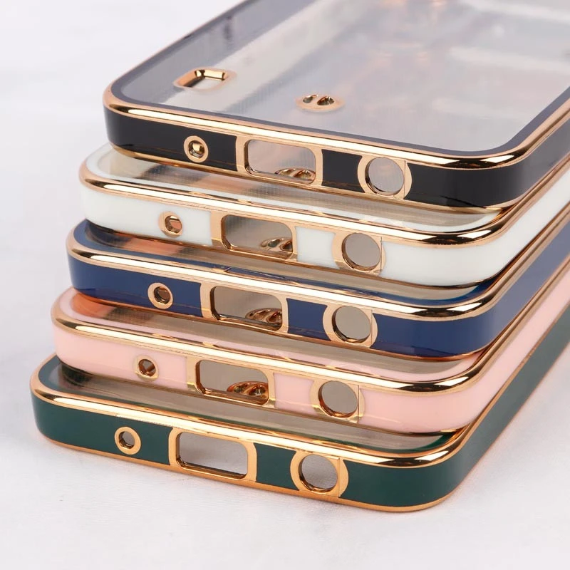 قاب شفاف دور رنگی Space محافظ لنزدار Samsung Galaxy A10