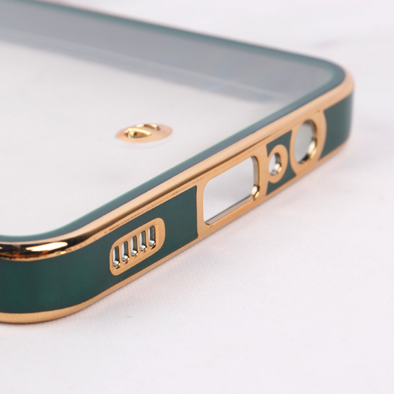 قاب شفاف دور رنگی Space محافظ لنزدار Samsung Galaxy A12