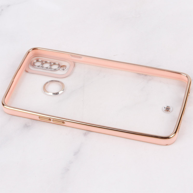 قاب شفاف دور رنگی Space محافظ لنزدار Samsung Galaxy A20s