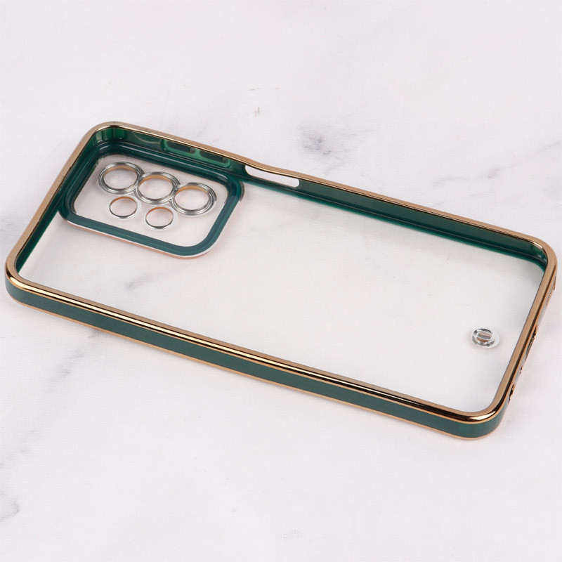 قاب شفاف دور رنگی Space محافظ لنزدار Samsung Galaxy A23