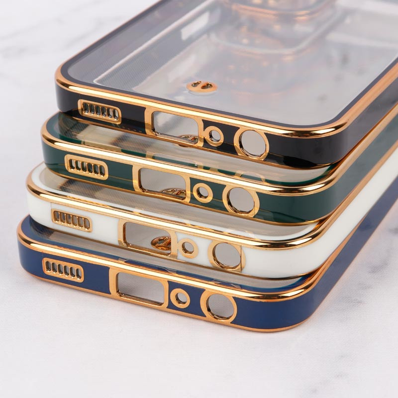 قاب شفاف دور رنگی Space محافظ لنزدار Samsung Galaxy A24