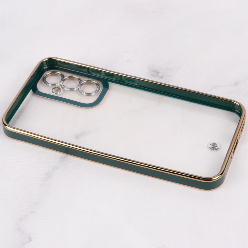 قاب شفاف دور رنگی Space محافظ لنزدار Samsung Galaxy A34 5G