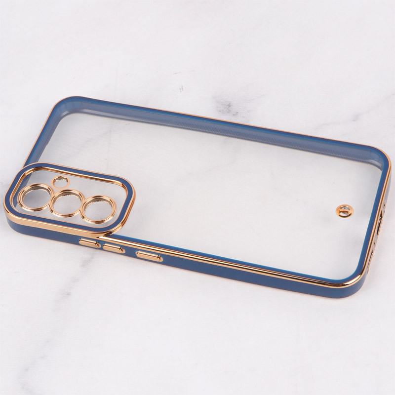 قاب شفاف دور رنگی Space محافظ لنزدار Samsung Galaxy A34 5G