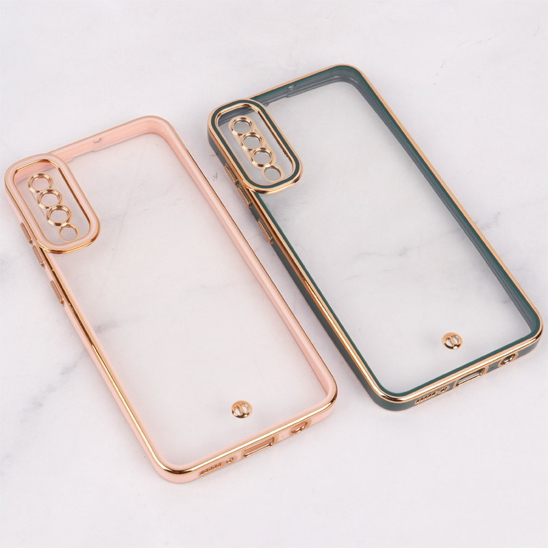 قاب شفاف دور رنگی Space محافظ لنزدار Samsung Galaxy A50 / A50s / A30s
