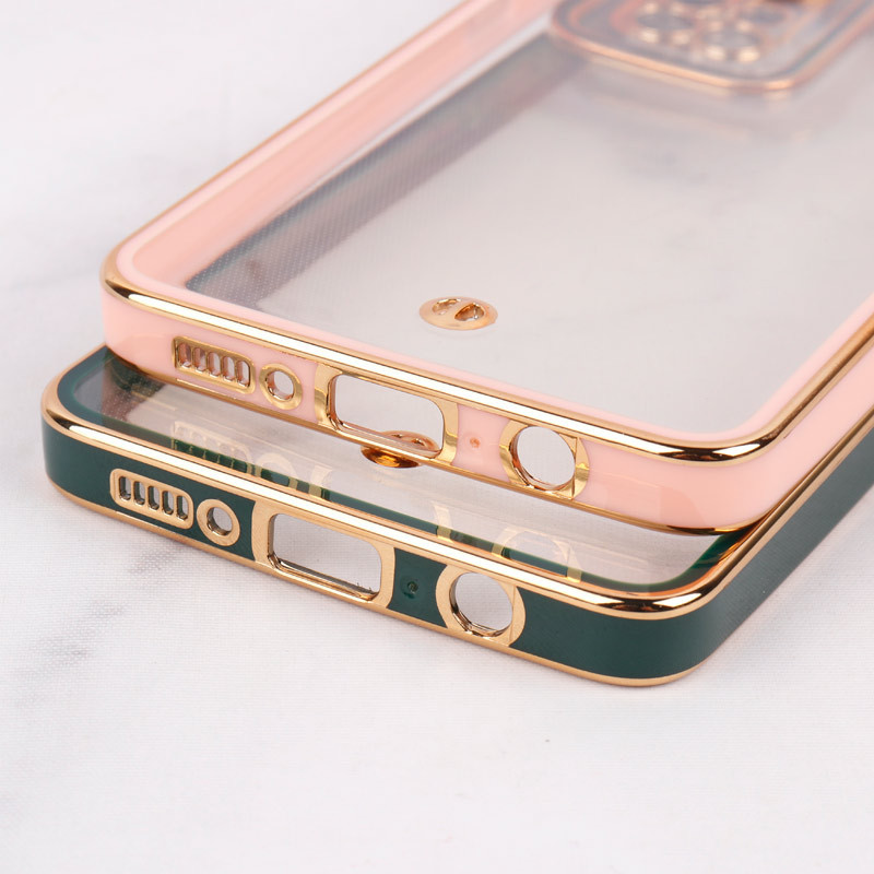 قاب شفاف دور رنگی Space محافظ لنزدار Samsung Galaxy A51 4G