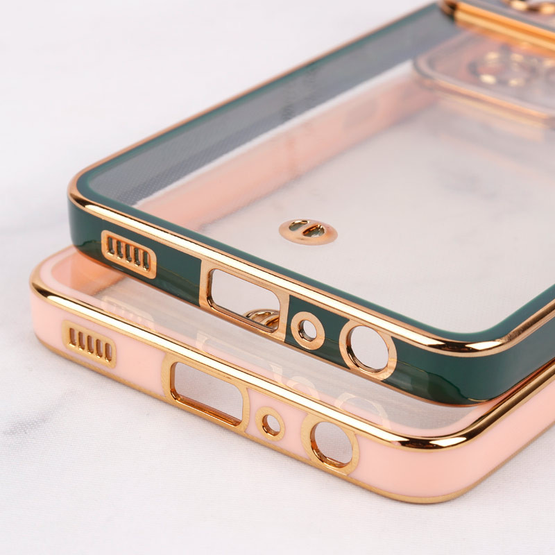 قاب شفاف دور رنگی Space محافظ لنزدار Samsung Galaxy A52 / A52s