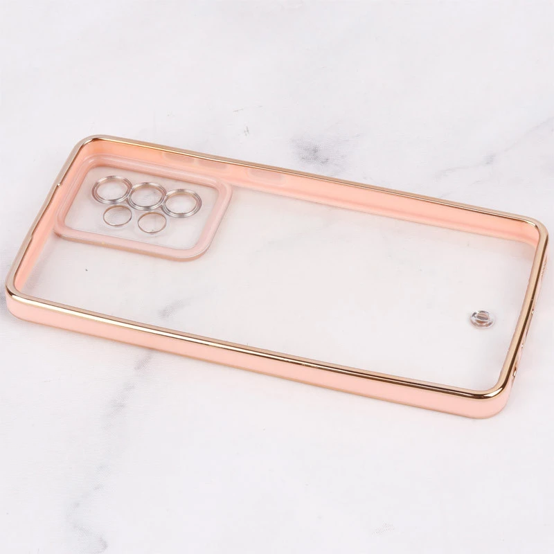 قاب شفاف دور رنگی Space محافظ لنزدار Samsung Galaxy A72