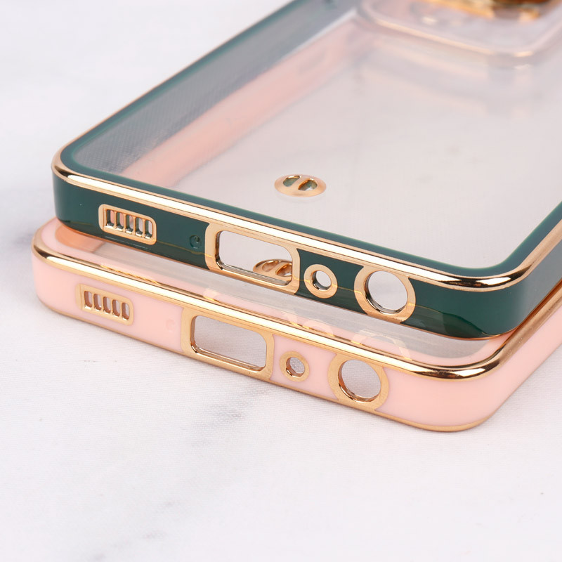 قاب شفاف دور رنگی Space محافظ لنزدار Samsung Galaxy A72