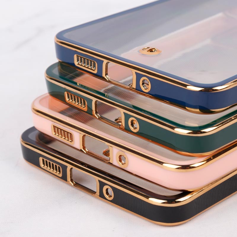 قاب شفاف دور رنگی Space محافظ لنزدار Samsung Galaxy A73
