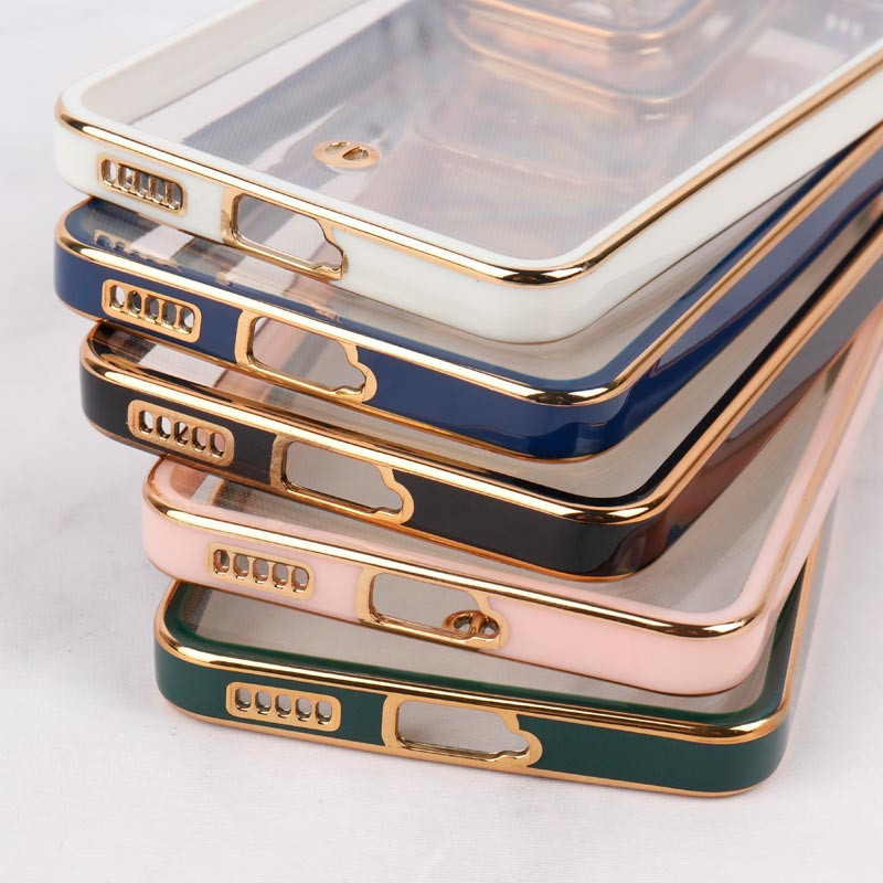 قاب شفاف دور رنگی Space محافظ لنزدار Xiaomi 12 Lite