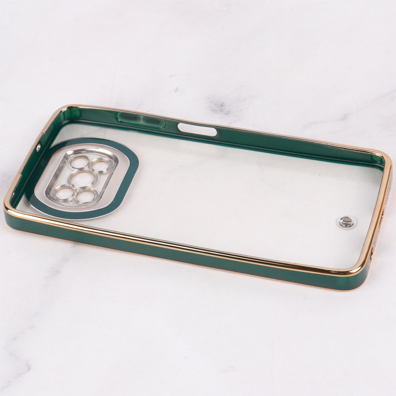قاب شفاف دور رنگی Space محافظ لنزدار Xiaomi Poco X3