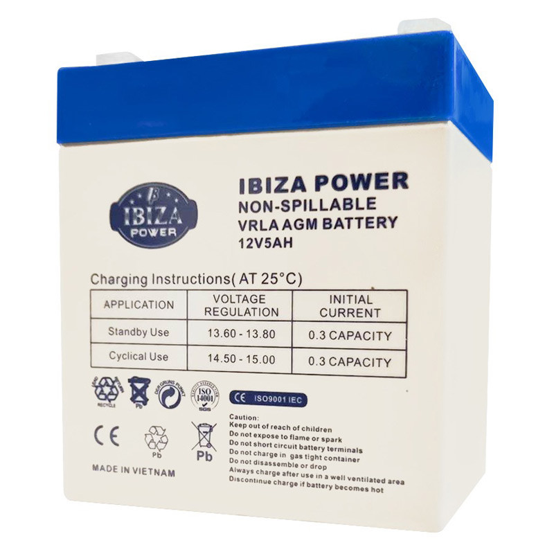 باتری ۱۲ ولت Ibiza 5000mAh