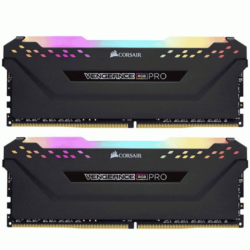 رم کامپیوتر Corsair Vengeance RGB Pro 64GB DDR4 3600MHz CL18 Dual