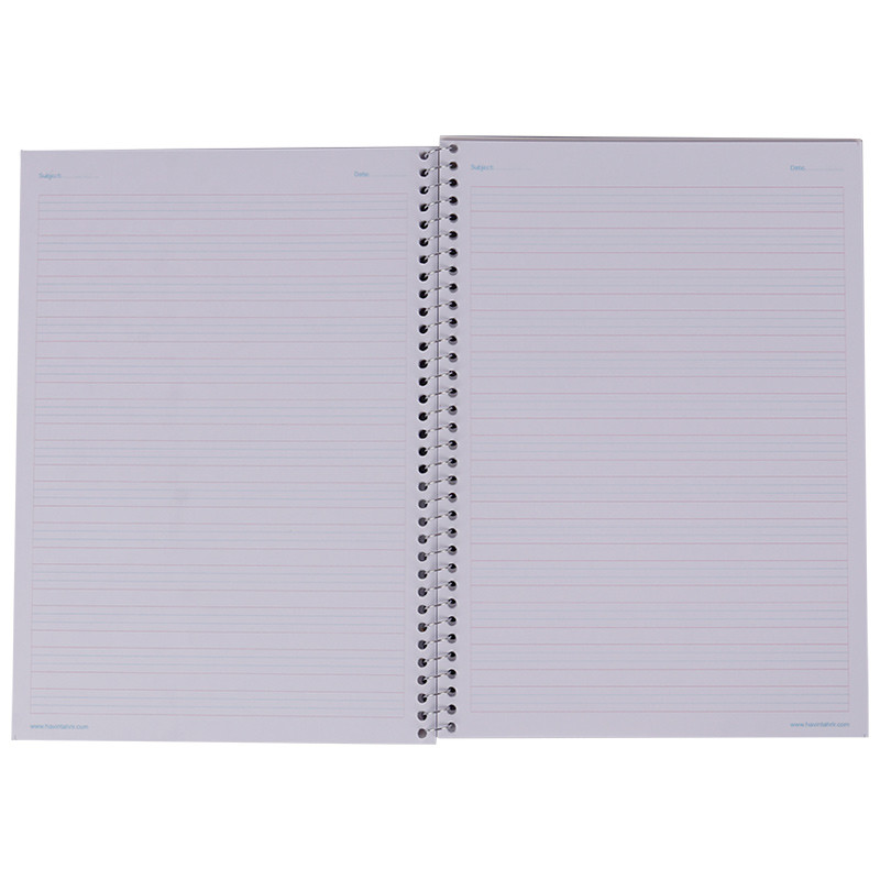 دفتر سیمی 60 برگ 4 خط هاوین کد 8651