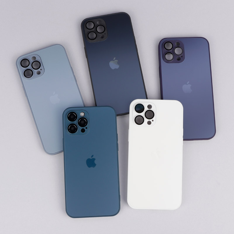 قاب پشت گلسی لیزری AG-GLASS محافظ لنز شیشه ای iPhone 12 Pro Max