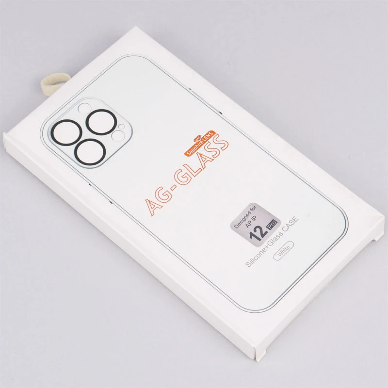 قاب پشت گلسی لیزری AG-GLASS محافظ لنز شیشه ای iPhone 12 Pro