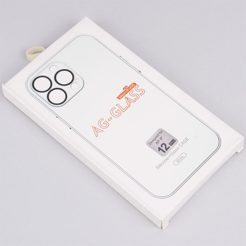قاب پشت گلسی لیزری AG-GLASS محافظ لنز شیشه ای iPhone 12 Pro