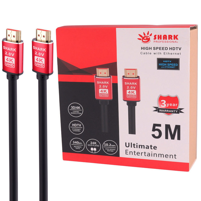 کابل Shark HDMI v2.0 4K 5m