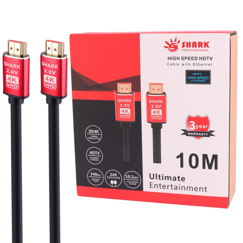 کابل Shark HDMI v2.0 4K 10m