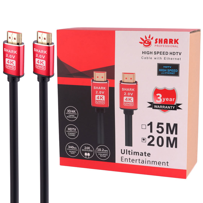 کابل Shark HDMI v2.0 4K 20m