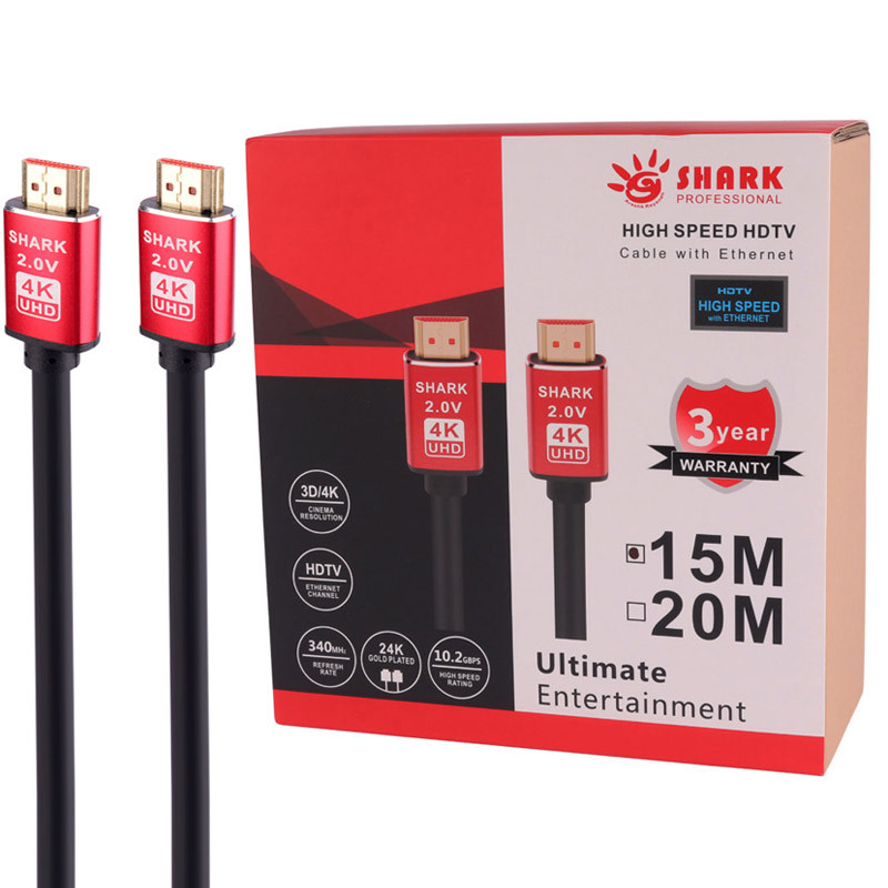 کابل Shark HDMI v2.0 4K 15m