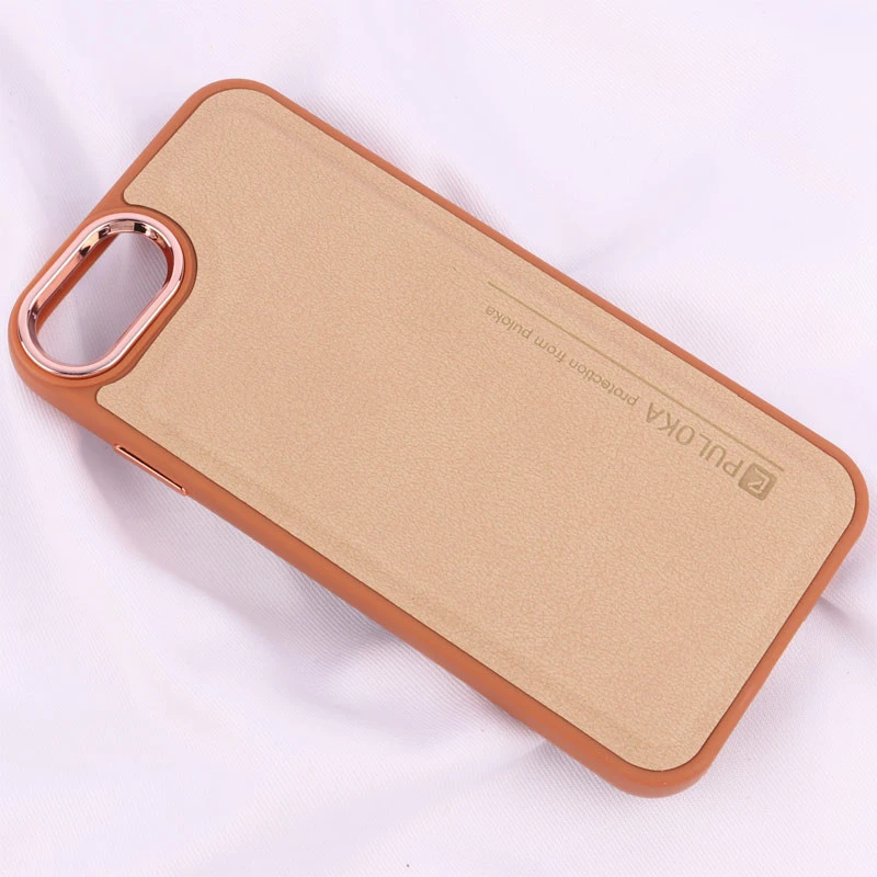قاب چرمی Puloka متال ایرون iPhone 6 / 6s