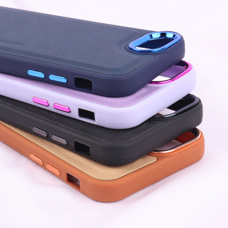 قاب چرمی Puloka متال ایرون iPhone 6 / 6s