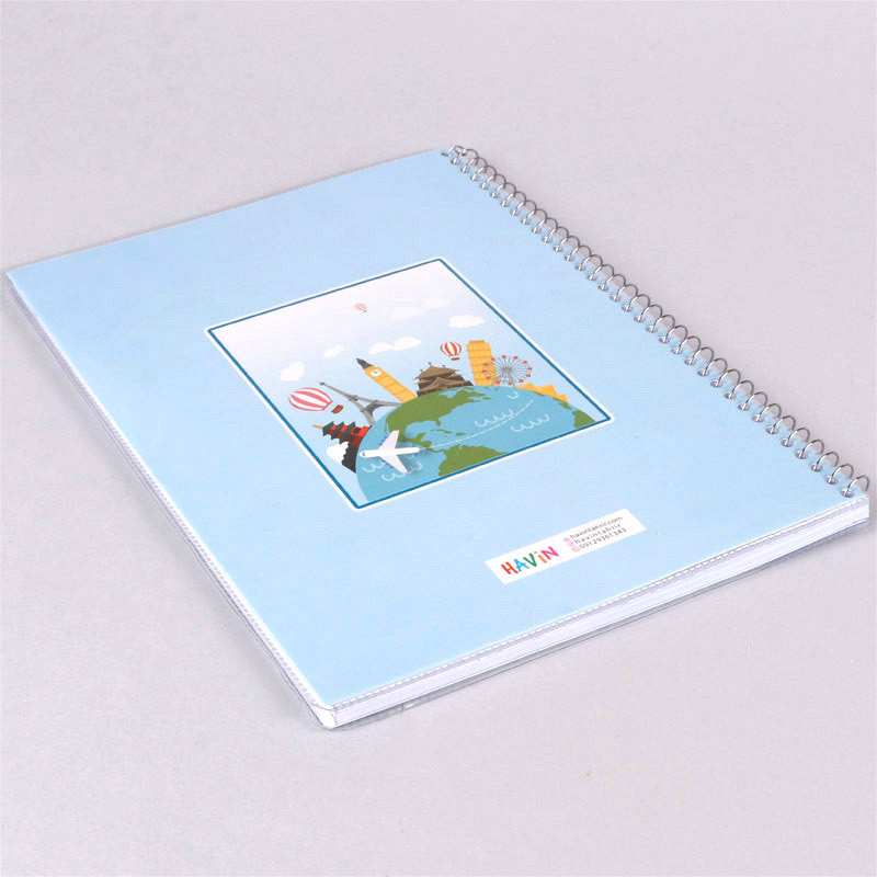 دفتر سیمی 60 برگ 4 خط هاوین کد 8651