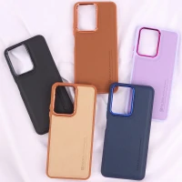 قاب چرمی Puloka متال ایرون Xiaomi Redmi Note 12 4G