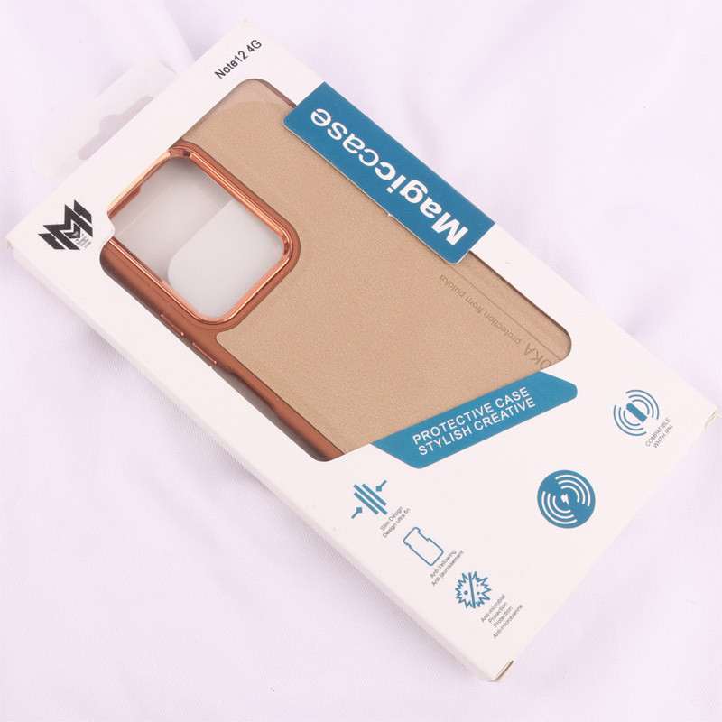 قاب چرمی Puloka متال ایرون Xiaomi Redmi Note 12 4G